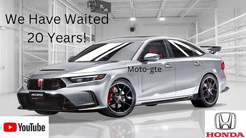 2024 Honda Accord Type R - Time To Get Excited?