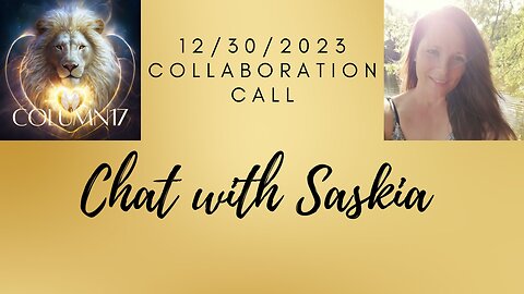 Chat with Saskia 12/30/2023