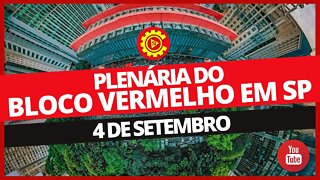 Plenária de organização do Bloco Vermelho em S. Paulo - 04/09/21