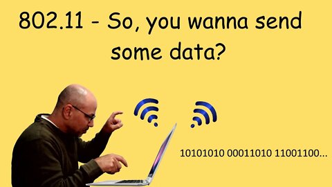 802.11 Wireless part 5: Sending data in the DCF, obeying CSMA/CA and deciding on RTS/CTS.