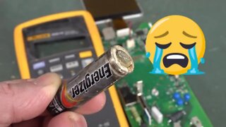 EEVblog 1497 - RIP Fluke. Thanks Energizer. NOT.