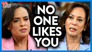 Watch Kamala Harris' Face When Host Reads Her Data on Her Unpopularity | DM CLIPS | Rubin Report