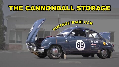 WOW !!! The CANNONBALL Storage & Classic Vintage Race Car