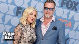 Dean McDermott calls Tori Spelling divorce rumors 'weird'