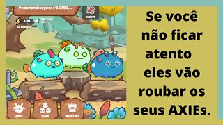 Cuidado para não cair no GOLPE quando for falar com o suporte do Axie Infinity.