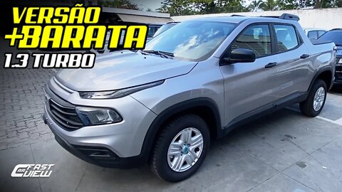 NOVA FIAT TORO ENDURANCE 1.3 TURBO FLEX 2022! VERSÃO DE ENTRADA VALE A PENA? - Fast Car View