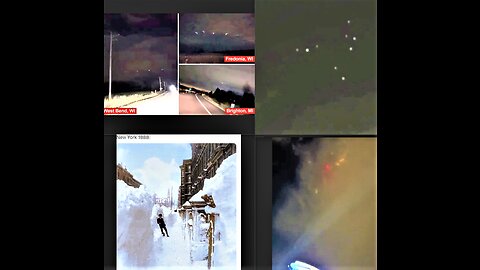 MULTIPLE SIGHTINGS UFO'S/UAP'S OVER WISCONSIN & LAS VEGAS*SNOW IN MEXICO CITY & AZORES*EVACUATIONS*