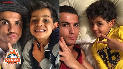 Cristiano Ronaldo & JR Ronaldo Funny Moment