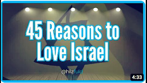 45 Reasons to Love #israel - Please learn the #facts .