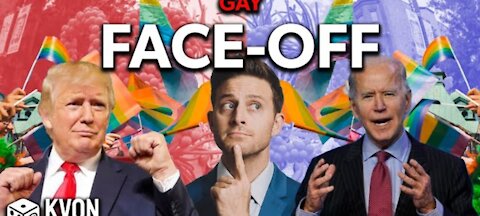 Trump vs Biden: Gay Face-Off (who wins w/ LGBTQ's?) Comedian K-von Goes Deep