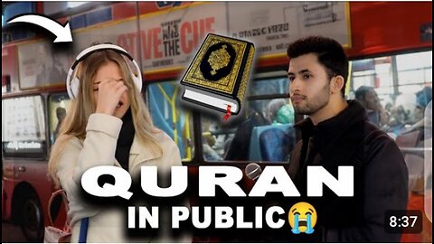 I played Quran Recitation For The Public Look What Happened! 2024 _ UK _ part 1.