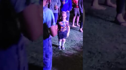 WallyBob Busts a move in a Bluegrass Mosh Pit. Mohican Bluegrass Festival/Cleverly's on Stage