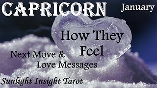 CAPRICORN♑ They're Ready To Break The Barrier!😍 Let All Their Emotions Out!🥰 January How They Feel