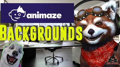 How to set Backgrounds in Animaze tutorial