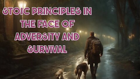 Stoic principles in the face of adversity and survival