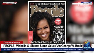 PEOPLE: Michelle Obama 'Shares Same Values' As George W. Bush