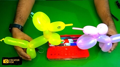 Dog - balloon Animals for Beginners || Making a dog by balloon || tutorial #1