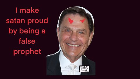 Kenneth Copeland the Chruch creature is at it again