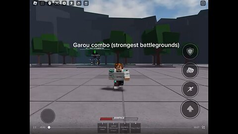 Garou combo (the strongest battlegrounds)
