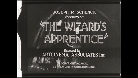 The Wizard's Apprentice (1930 Original Black & White Film)