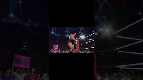 WWE 2k22 Andre The Giant Entrance #shorts