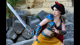 Warrior Snow White - Cosplay photo shoot, August 10 2022