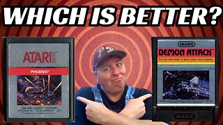 Phoenix vs Demon Attack on the Atari 2600