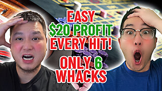 PROFIT $20 Every Time You Hit With This Roulette Strategy! (Cover 32 Numbers)