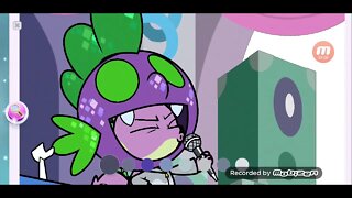 Spike is a really cool DJ now! / MLP Color by Magic