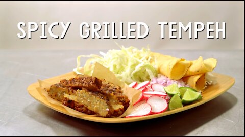 Spicy Grilled Tempeh
