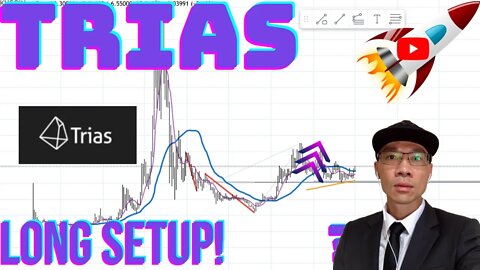 TRIAS Long Setup - Position Size Correctly. Set Your Stop Below $6.05. Technical Analysis.
