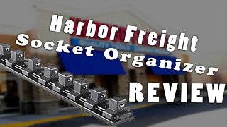 Harbor Freight Magnetic Socket Organizer Review