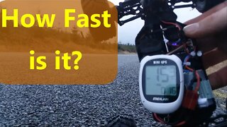 HBX Rampage GPS Speed Run