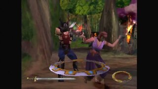 Xena Warrior Princess (PS1) Gameplay Sample