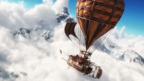 Steampunk Orchestral Music - Sky Pirates | Adventure, Hot Air Balloons, Battle