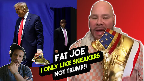 Fat Joe Explains Why He Got The Trump Sneakers For His Collection!