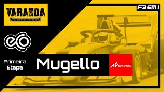 1ª Etapa Campeonato F3 EM 1 - Mugello (ECO e-Sports Club)