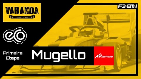 1ª Etapa Campeonato F3 EM 1 - Mugello (ECO e-Sports Club)