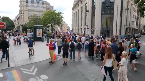 La manifestation qui n’a pas eu lieu selon la chaine LCI - Le 03 Septembre 2022 à Paris