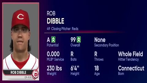 How To Create Rob Dibble MLB The Show 22