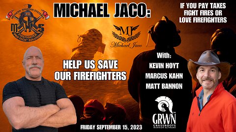 MICHAEL JACO - Fighting CANCER, saving FIREFIGHTERS and money - SOLUTIONS!