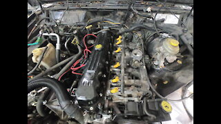 '98 Jeep Cherokee complete engine installation