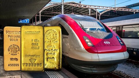 3 Kilos Of Gold Worth $191,000 Left On Swiss Train!