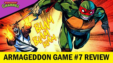 TMNT Armageddon Game Issue 7 - Ninja Turtles Comic Book Review
