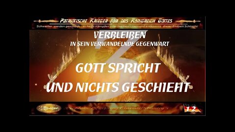 12 Verbleiben in Gottes Verwandelnde Gegenwart