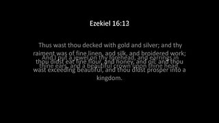 Ezekiel Chapter 16