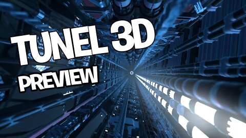 Tunel 3D totalmente feito no Adobe After Effects - Preview