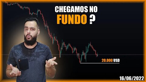 Chegamos No FUNDO?! Comprei Bitcoin!! Análise BTC 16/06/2022