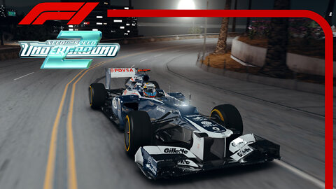 NA ESTRADA COM UM F1 - NFS Underground 2 | WILLIAMS F1TEAM FW34 | Assetto Corsa