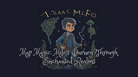 Map Magic: Milo's Journey Through Enchanted Realms - CrillBook - KidsStory